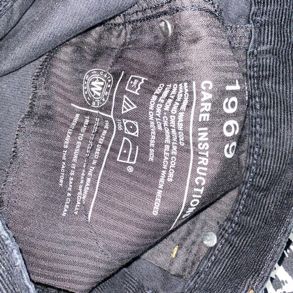 Gap Black Corduroy Mini Skirt Women's Size 26/2 - Picture 5 of 5